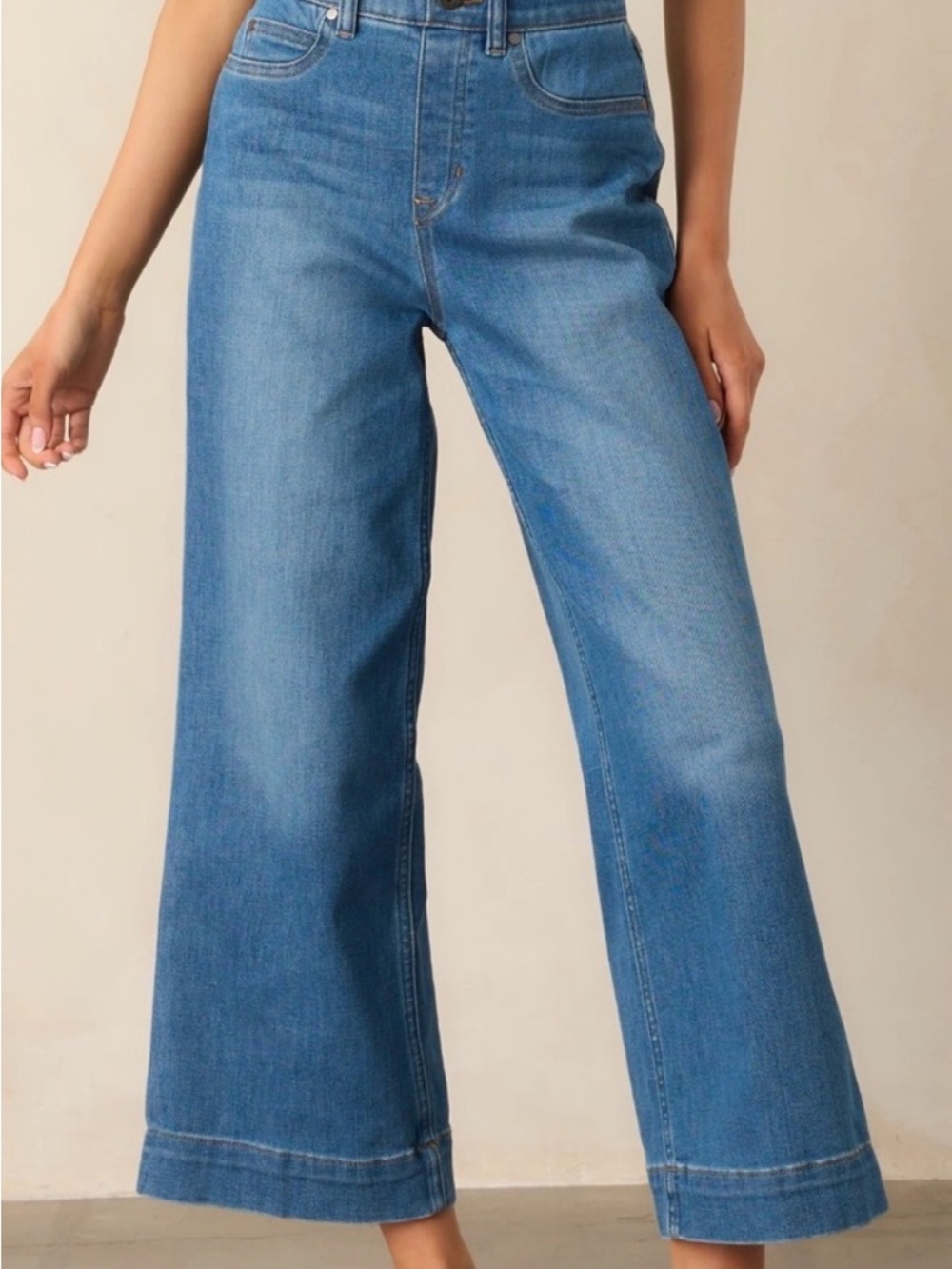 SPANX Wide-Leg  Jeans